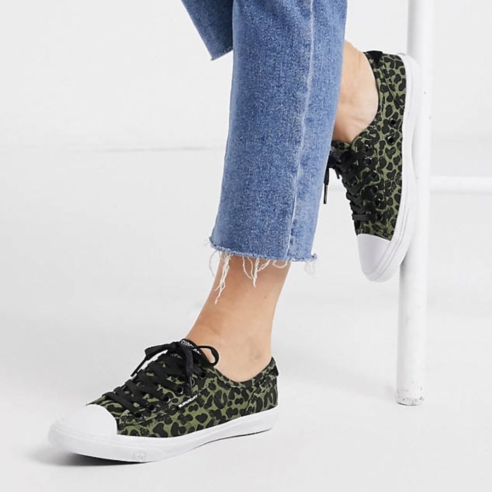 NWOB - Superdry Leopard Print Lo Pro Sneaker